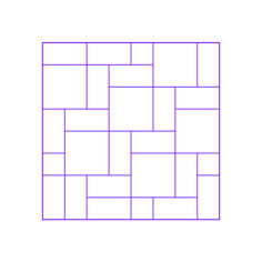Buildings Tiles Pavers Two Tile Brickweave Pattern Sticker Outline Svg File, Free Vectors File